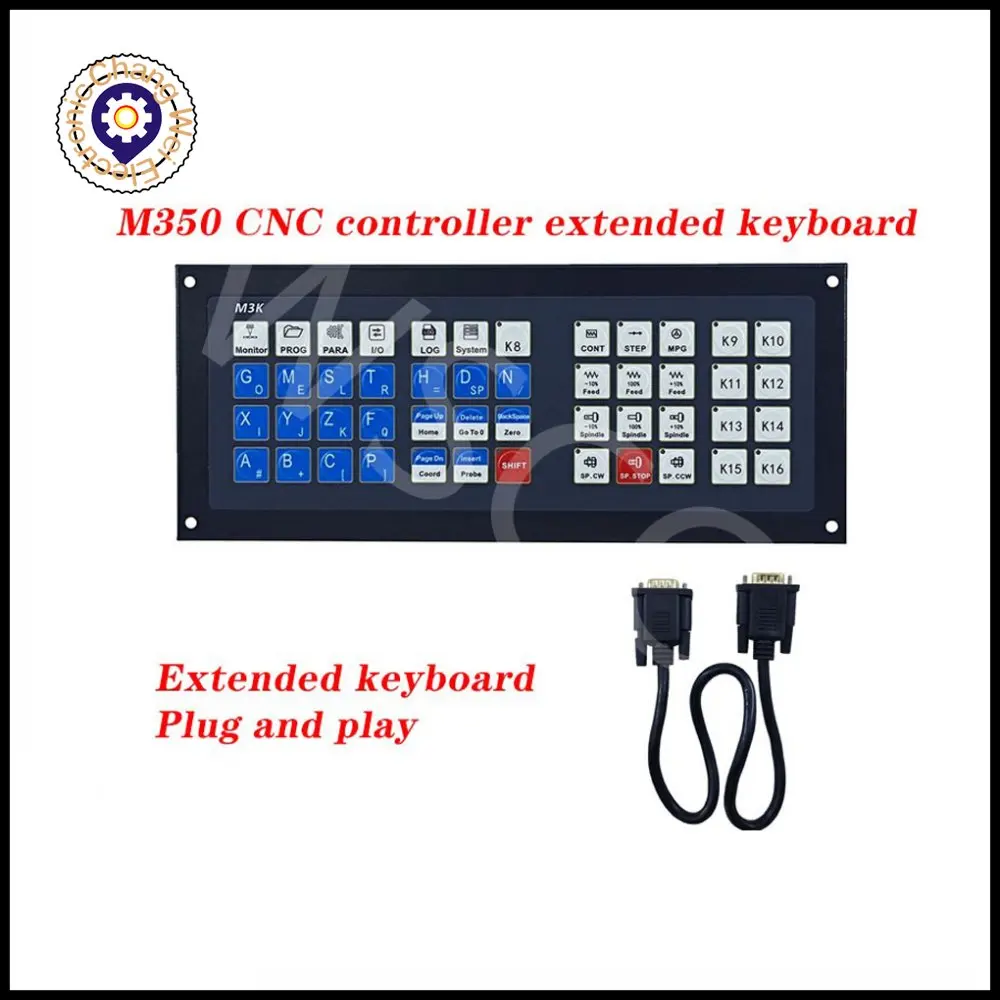 Lavorazione E Incisione Cnc Nuovo Controller Offline Usb Mach3 M350 Ddcs-Expert 3/4/5 Axis Controller Exhibition Keyboard M3K