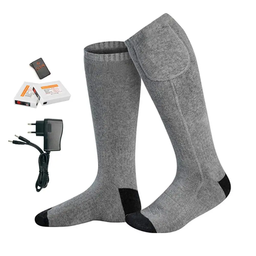 Электрические крутые носки с дистанционным управлением, нагревательные носки для ступней с трещинами, противозамерзающие теплые носки с подогревом для ног для мужчин и женщин с электрическим подогревом