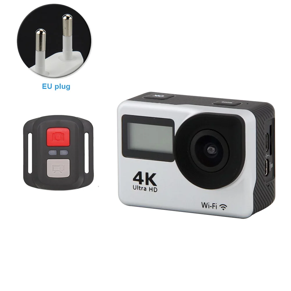

Wide Angle Lens Action Camera Travel Remote 12MP DV Waterproof Dual Screen 140 Degree Portable Sports