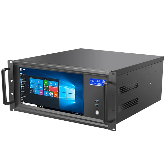 Châssis PC tout-en-un 4U T1 avec écran LCD 550 pouces, station de travail  haute performance, boîtier de serveur Poitstrail, profondeur de 8.9mm -  AliExpress