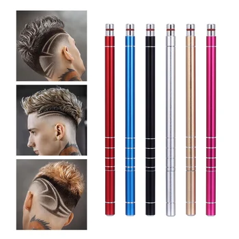 

Gen 3 New 1 Hairstyle Engraved Pen + 10 Blades Hair Trimmers Eyebrows Shaving DIY Hairstyle Salon Magic Engraved Barber Scissors