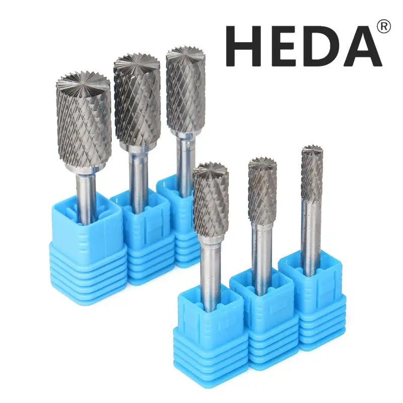 Free Shipping 1pc B Type Head Tungsten Carbide Rotary File Tool Point Burr Die Grinder Abrasive Tools Drill Milling Carving Bit