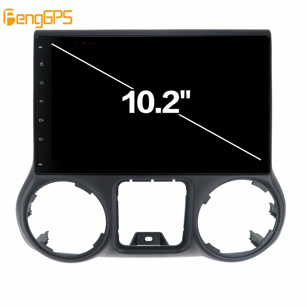 Android 9.0 Car Radio GPS Navigation Headunit For JEEP Wrangler 2011 2015 2016 -2017 no Car DVD Player Stereo Multimedia Audio