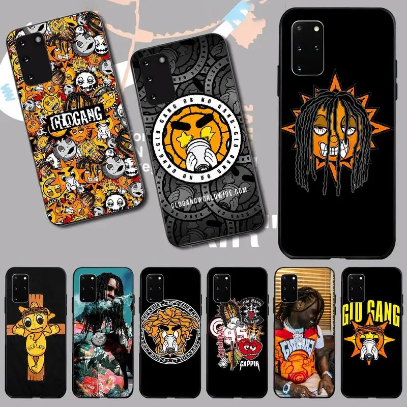 NBDRUICAI Glo Gang Chief Keef Black Soft Shell Phone Case Capa for Samsung S20 plus Ultra S6 S7 edge S8 S9 S10 5G | Мобильные