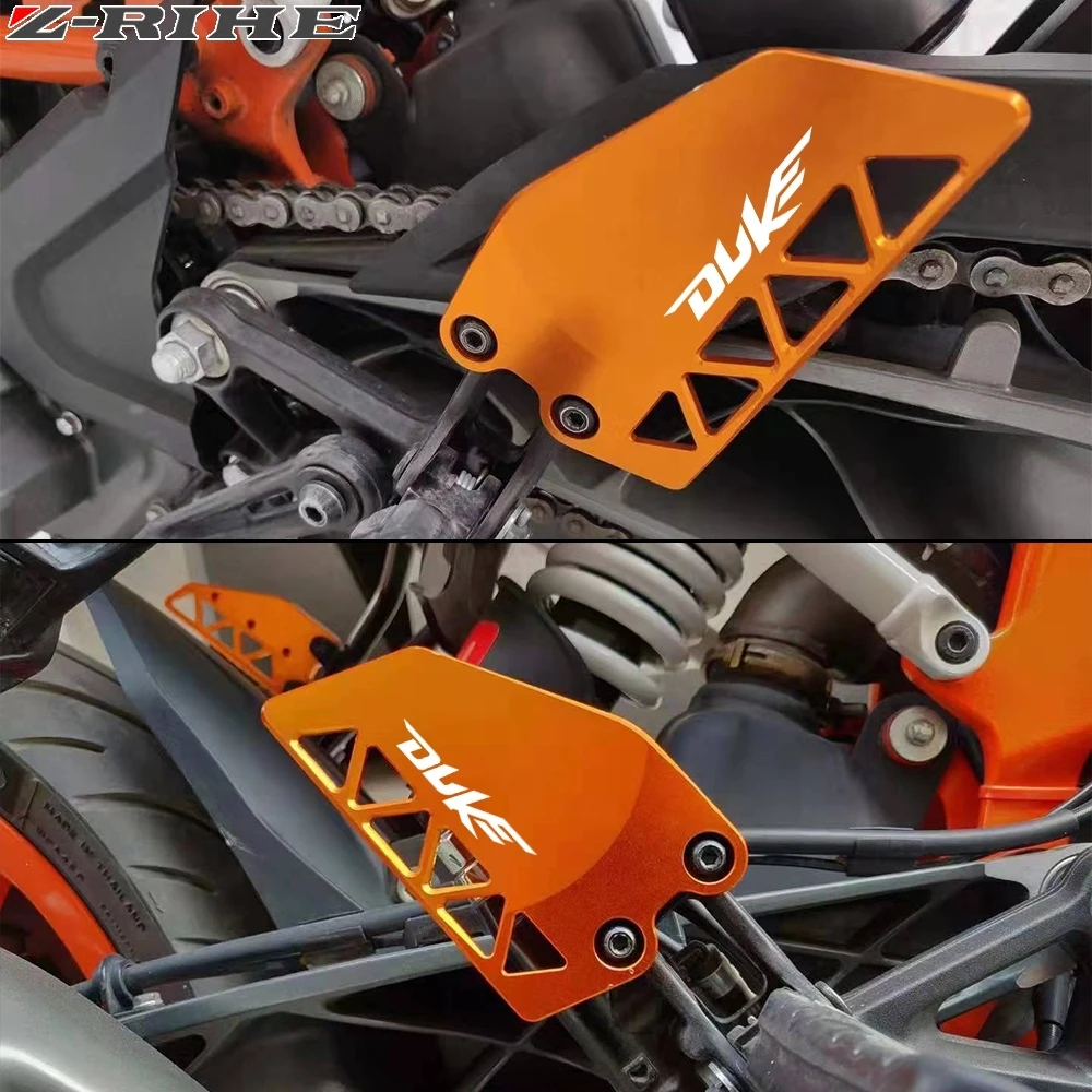 Для KTM DUKE 125 DUKE125 Мотоцикл с ЧПУ Передняя ножка Peg защита каблука защитная пленка крепление пятки Защита протектор