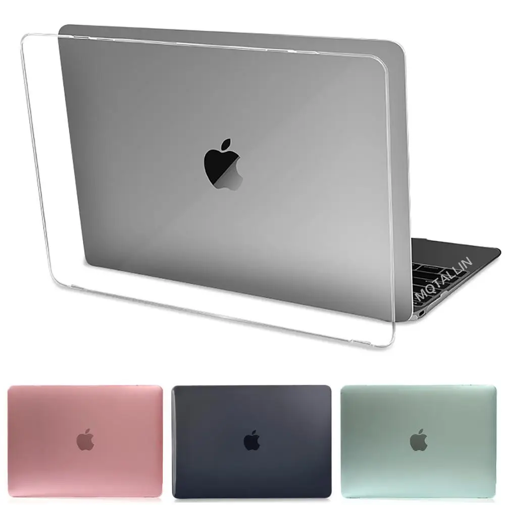 Новый прозрачный чехол для Apple MacBook Pro Retina Air 11 12 13 15 mac New A2338 дюймов|Сумки и чехлы