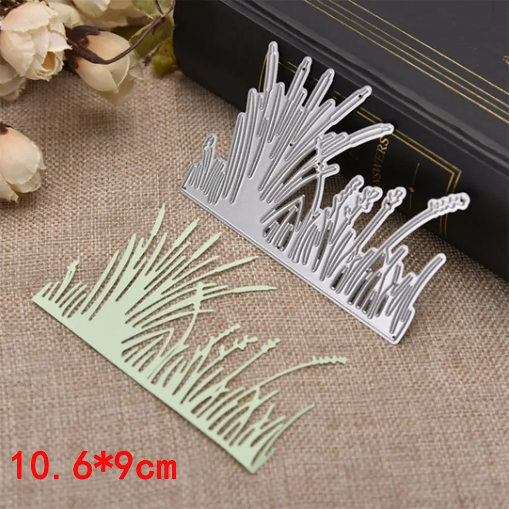 

10*6.9cm Water Grass Dog Tail Grass Metal Cutting Dies Stencils For DIY Embossing Scrapbooking Album Paper Card Cut Craft
