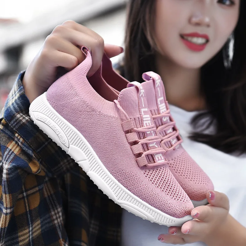 

Women's Autumn Breathable Sports Running Shoes Women's Casual Shoe 2019 New Style WOMEN'S Shoes Lightweight Running Shoes