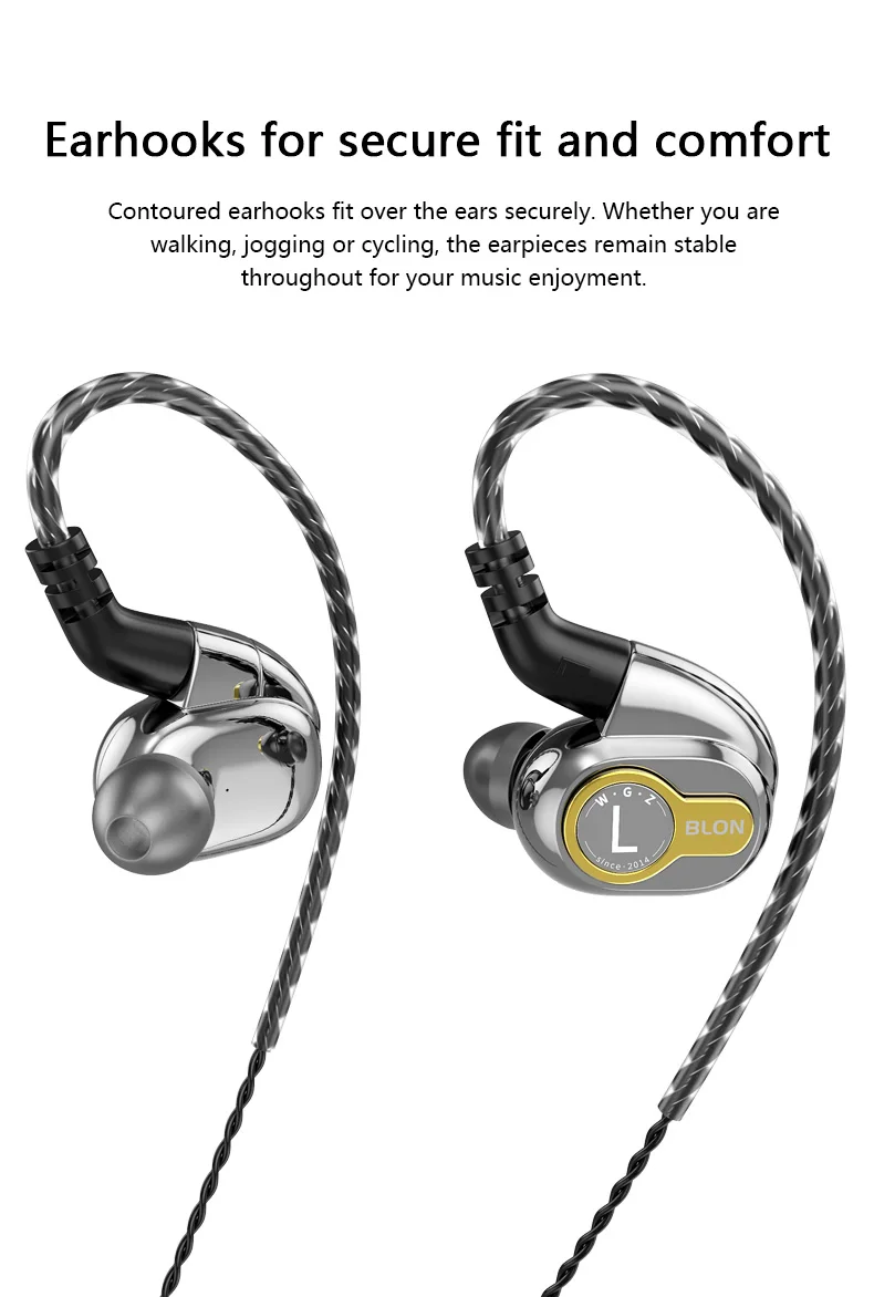 BLON BL05 10mm CNT Diaphragm Earphones