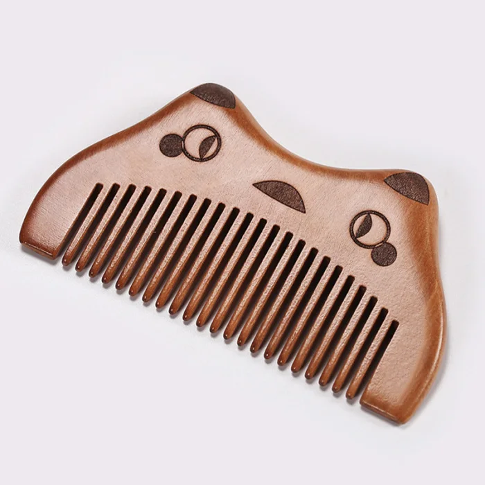 Nanmu расческа Портативный Массаж антистатические милые кошки расческа для волос MP789