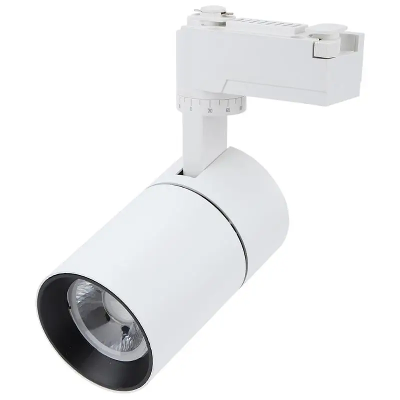 10W COB 10 Вт 20 Вт 30 Вт светодиодный Трек свет алюминиевые потолочные рельсы трек освещение точечные рельсы прожекторы Замена галогеновым лампам - Испускаемый цвет: 10W