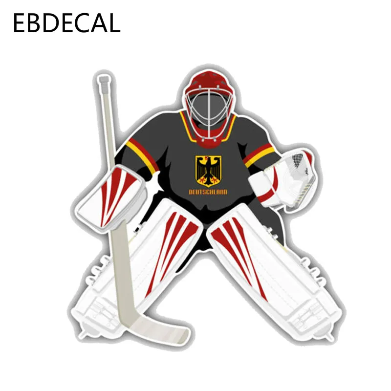 Ebdeckle Германия хоккейная команда вратарь для Авто/бампер/окно/наклейка на стену