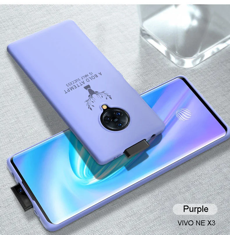Однотонная задняя крышка с эффектом потертости для vivo NEX 3 5G Nex S A чехол