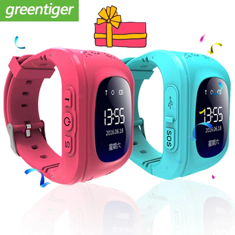 

Anti Lost Q50 OLED Child GPS Tracker SOS Monitoring Positioning Phone smart Kids GPS baby Watch Compatible IOS & Android VS q90