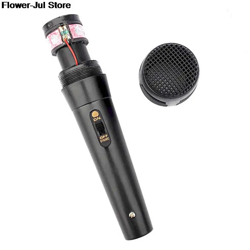 1x Handheld Microphone Wired Karaoke USB KTV Player Mic Speaker Record Music Microphones Mic Handheld Pro Dynamic Microphone