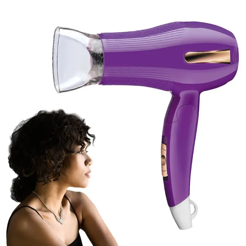 Dual Hot and Cold Blower 1000W Mini Thermostatic Foldable Electric Hair Dryer Handle Low Power Hair Dryer Style Tools For Bathro