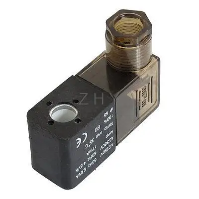 380VAC 50 Гц 6.0VA 60 4.5VA пневматические воздушные СОЛЕНОИДНЫЕ клапаны катушки Черный |
