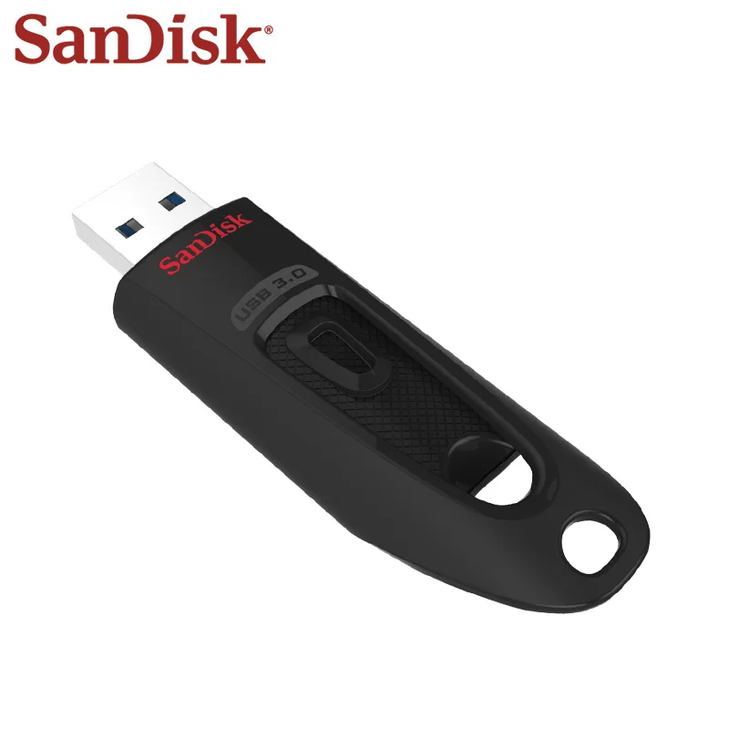 Двойной Флеш-накопитель SanDisk CZ48 USB флэш-накопитель USB 3,0 флэш-накопитель флэш-диск 128 Гб 64 ГБ 32 ГБ оперативной памяти, 16 Гб встроенной памяти, Макс 100 МБ/с. флешки черный U диска