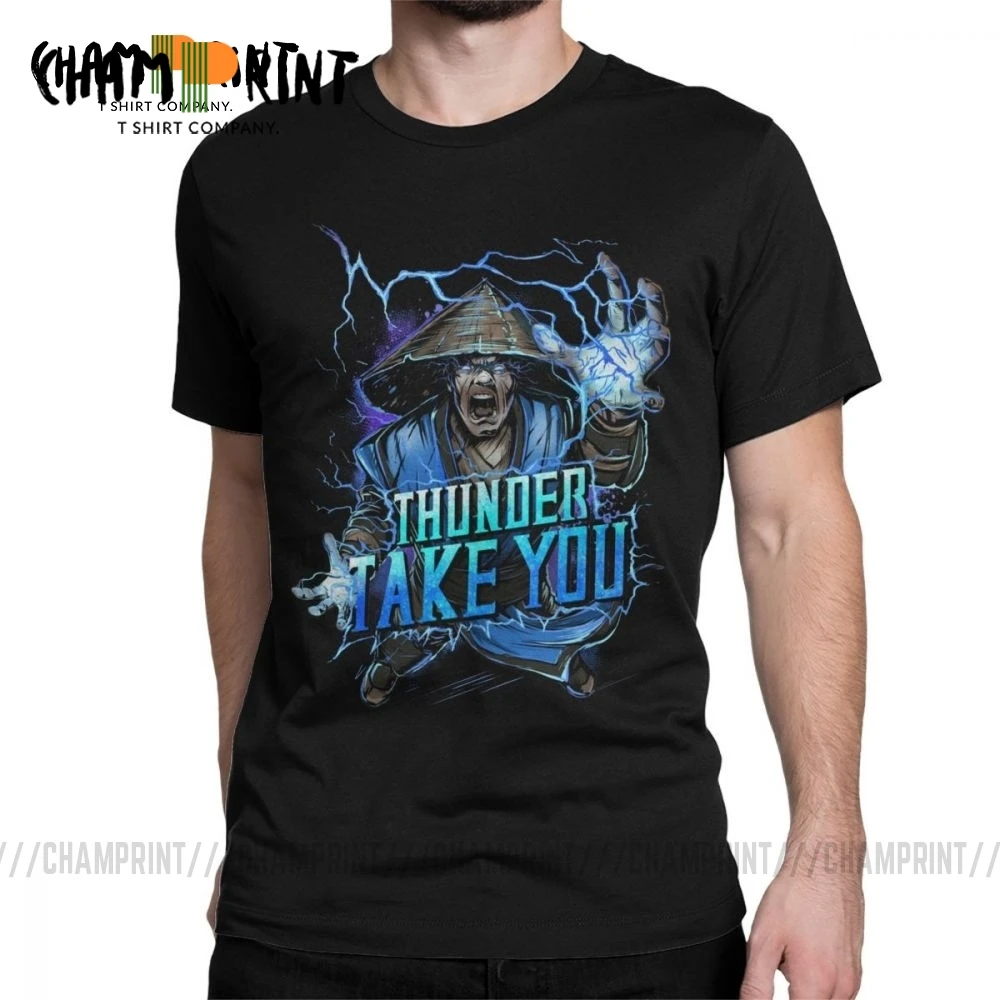 Mortal kombat raiden t shirt Clearance