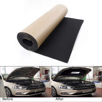 

12 Sheets 10mm Car Auto Sound Proofing Deadening Insulation Opened Cell Foam