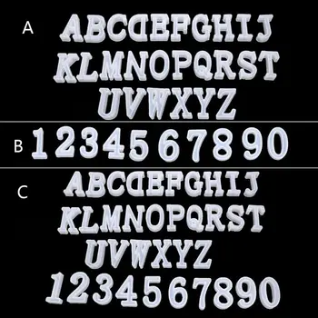 

DIY Casting Mold Number Alphabet Jewelry Casting Mold Reversed Letter Jewelry Making Mold Art Craft Resin Casting Mould