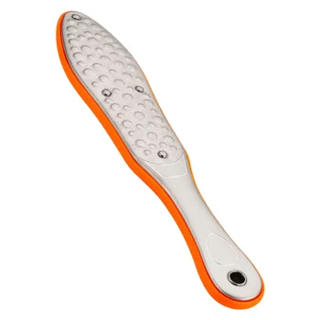 

1pc Stainless Steel Foot Scrubber Exfoliator Pedicure Tool Foot Rubbing Board Foot Dead Skin Grinder (Random Color)