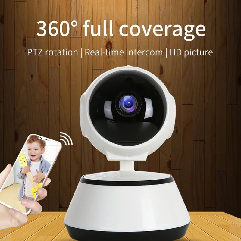 

Home Security IP Camera Wireless Smart WiFi Camera WI-FI Audio Record Surveillance Baby Monitor HD Mini CCTV Camera