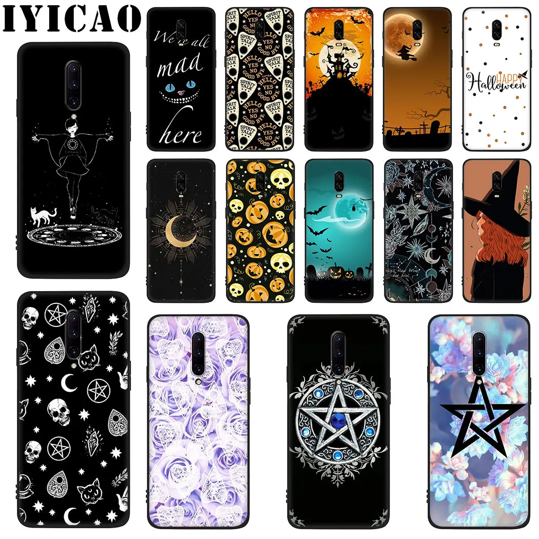 

Halloween Magic witch Soft Silicone Case for oneplus 5 5t 6 6t 7 Pro Cover