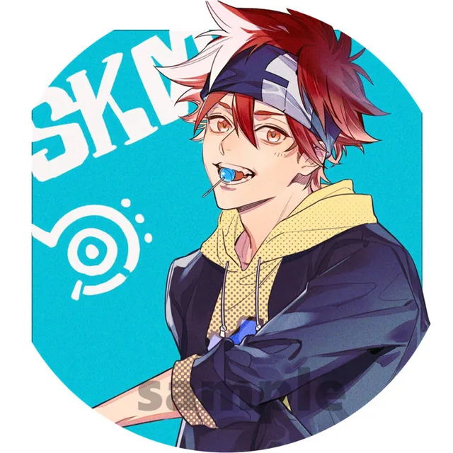 Anime SK8 The Infinity Cosplay Badge Miya RekI Snow Cherry Blossom Brooch Pin Accessories For Clothes Backpack Decoration gift 8