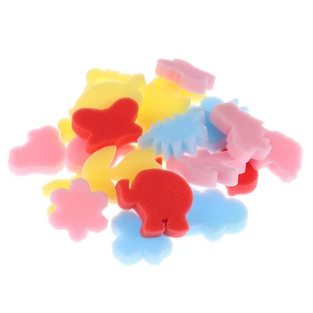 

Sponge Brush DIY Graffiti Sponge Art Supplies Brushes Seal Painting Tools Funny Creative Toy for Funny Drawing 24styles