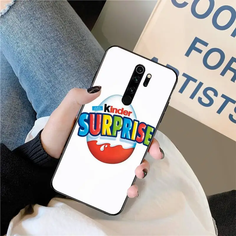 PENGHUWAN Cute Kinder Joy surprise egg Luxury Unique Design Phone Cover for Redmi Note 8 8A 7 6 6A 5 5A 4 4X 4A Go Pro PlusPrime xiaomi leather case charging