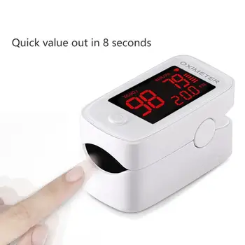 

1 Pcs Finger Clip Oximeter Pulse Led Oximeter Finger Clip Oximeter Finger Pulse Oxygen Saturation Monitor