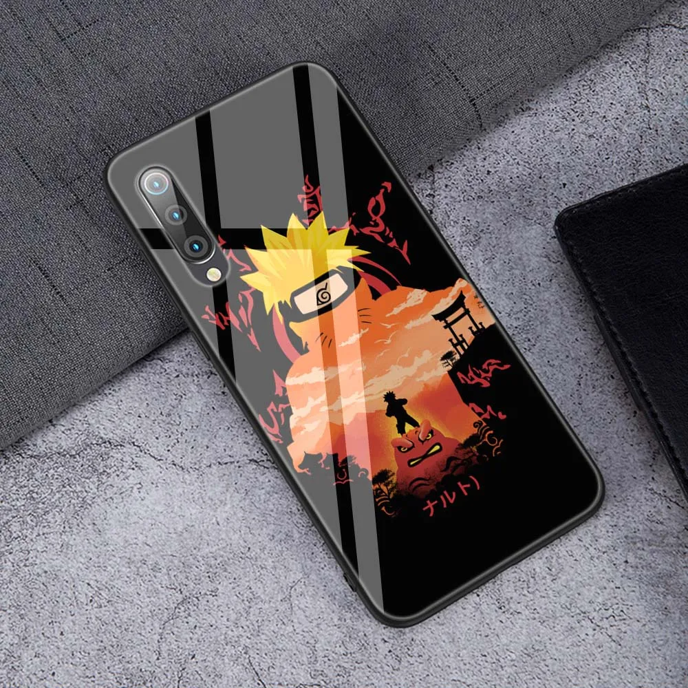 TG3 В коробке Коллекционная модель игрушки Наруто Какаши короткая футболка с героями из японского аниме «закаленное Стекло мягкий чехол для Xiaomi Redmi Note 5 6 7 Pro mi A1 A2 8 Lite 9 F1 - Цвет: TG3