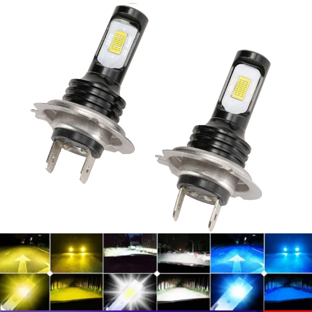 2 шт. CSP H4 фара Led H7 9005 Hb3 9006 Hb4 ампульная лампа H8 H11 Автомобильный свет 12 В Супер