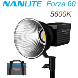 Nanguang Nanlite Forza 60 LED Light 60W 5600K Studio Video Light Photography Lamp For Camera Shooting Vlog TV show