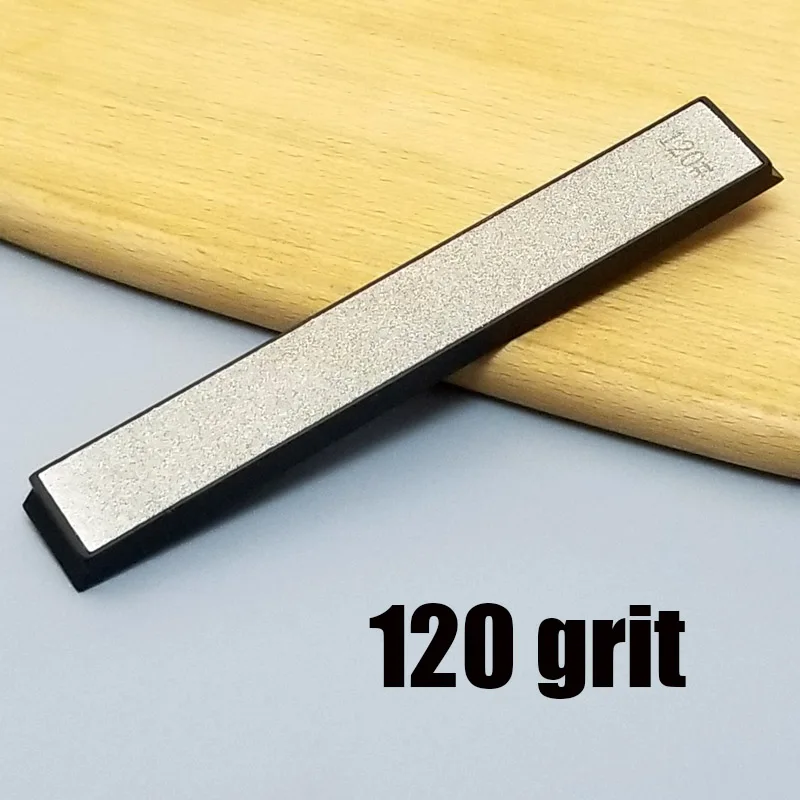 120 grit 240 400 600 1000 зернистость Алмазная точилка для ножей точильный камень Профессиональный точильный нож камень кухонные инструменты точильный камень - Цвет: 120 grit