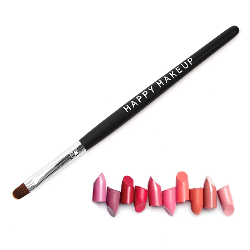 

Soft Wooden Handle Lip Brush Lipgloss Lipstick Lip Gloss Brush Makeup Brushes Makeup Tool for Lips Beauty Makeup Tools Cosmetics