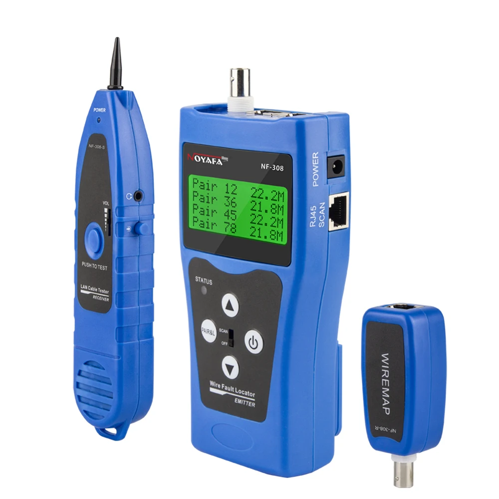 rj11 ethernet cabo tester azul 03