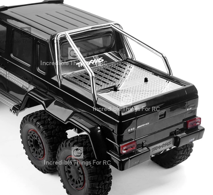 Металлический задний багажник противоскользящий для 1/10 RC Гусеничный автомобиль Traxxas TRX6 G63