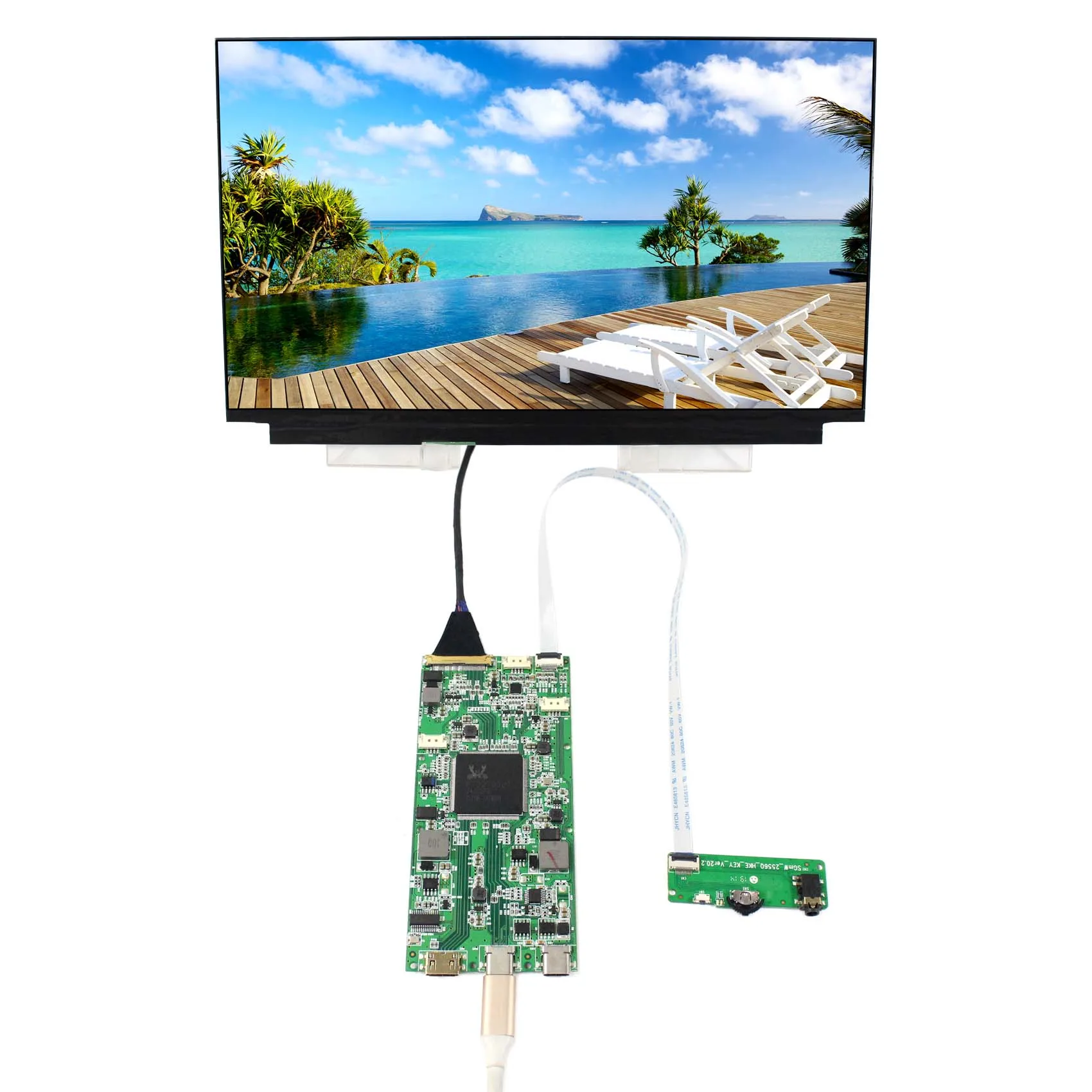 13 3 дюймовый IPS LCD &quot3840X2160 LQ133D1JW33 экран с мини HD MI Type-C контроллер (плата небольшого