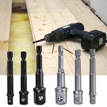 

Square Head Socket Adapter Pneumatic Converter Connector Supplies 6Pcs