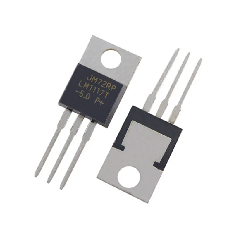 

10 Pieces New LM1117T-5.0 LM1117-5.0 5V in-line TO-220 linear / regulator chip
