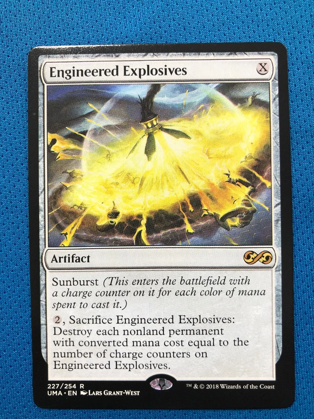 Engineered Explosion UMA Hologram magician ProxyKing 8,0 VIP прокси-карты для сбора каждой карты mg