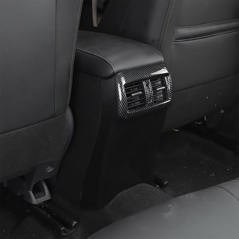 Автомобильный Стайлинг ABS автомобильный подлокотник коробка Kick-proof блестки задняя воздушная наклейка на розетку авто аксессуары для Nissan Sentra B18-Н. В