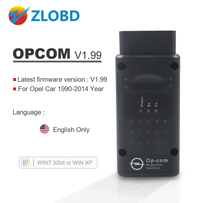 ZOLIZDA op-com V1.99/V1.95 горячо Рекомендуемая последняя версия OBD2 Opcom usb can Op com для opel диагностический инструмент