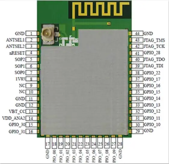 IV-CC3200MOD: CC3200 модуль Wi-Fi CC3200R1M2RGC CC3200-LAUNCHXL