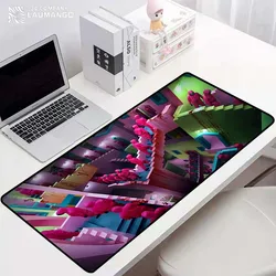 Jogo de lula bonito mouse pad kawaii acessórios computador mousepad gamer tapete mausepad tapete antiderrapante teclado de jogos tapetes para computador anime