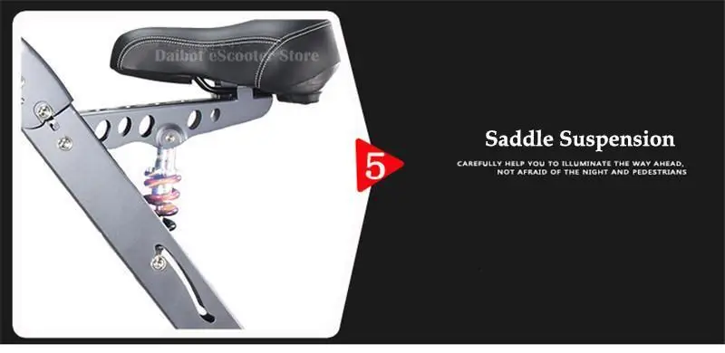 Daibot Folding Electric Scooter 3 Wheel Electric Scooters 48V 350W Three Wheel Electric Tricycle For ElderlyLadies (43)