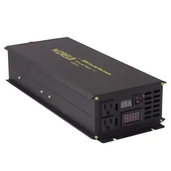 

Pure Sine Wave Solar Power Inverter 24V to 220V 2500W DC to AC Inverters Converters 12V/36V/48V to 110V/120V/230V/240V