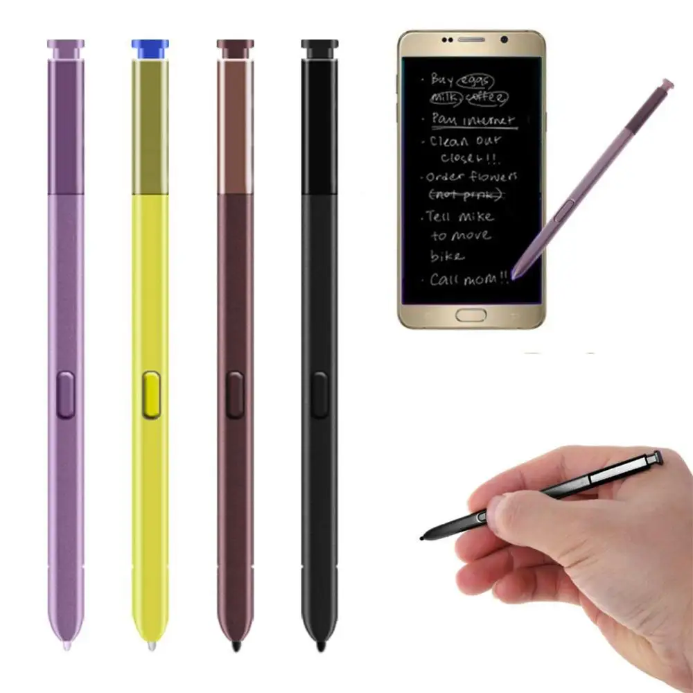 삼성 갤럭시 노트 9 Note9 전화 용 S 펜 전자기 민감한 터치 스크린 활성 연필 쓰기 교체 도매